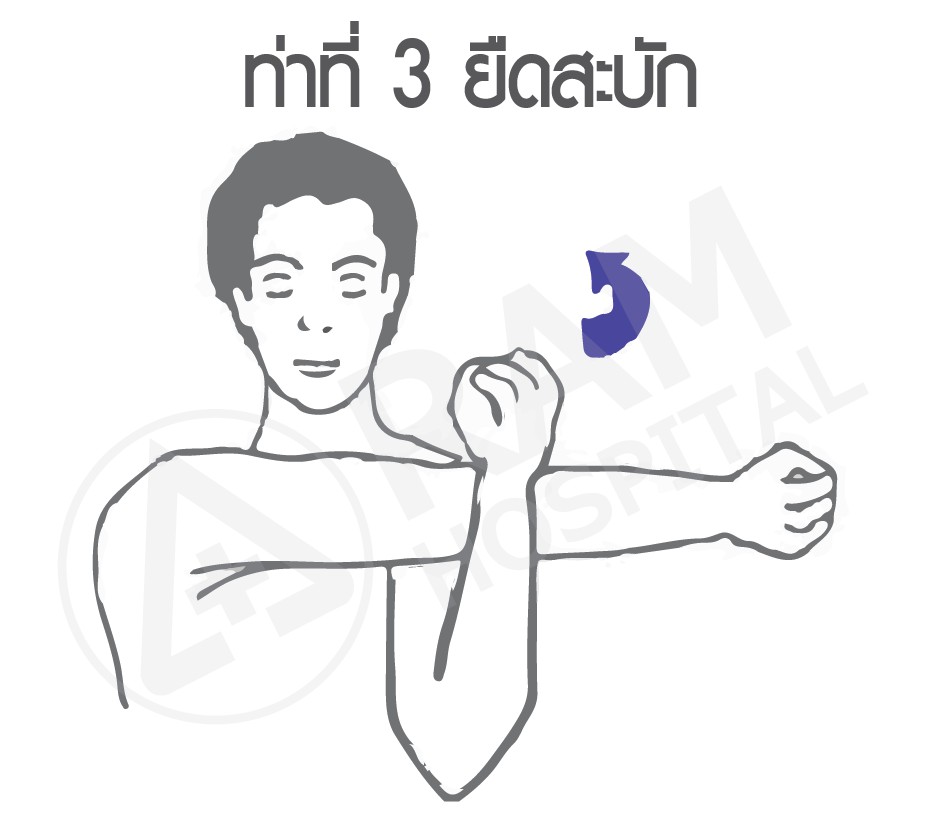ท่าบริหารแก้ปวดคอ