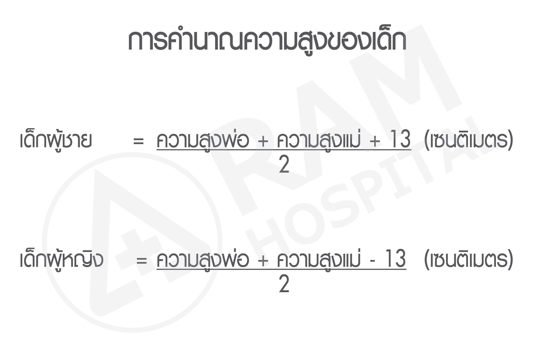 ภาวะเตี้ยในเด็ก