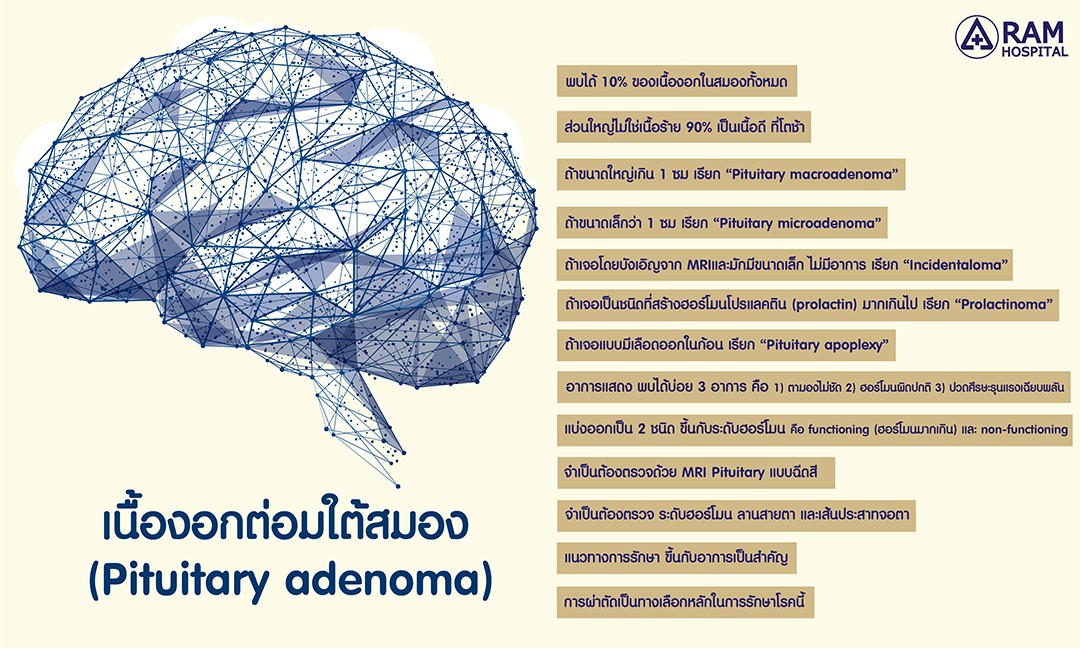 ศูนย์ผ่าตัดส่องกล้องเนื้องอกต่อมใต้สมอง