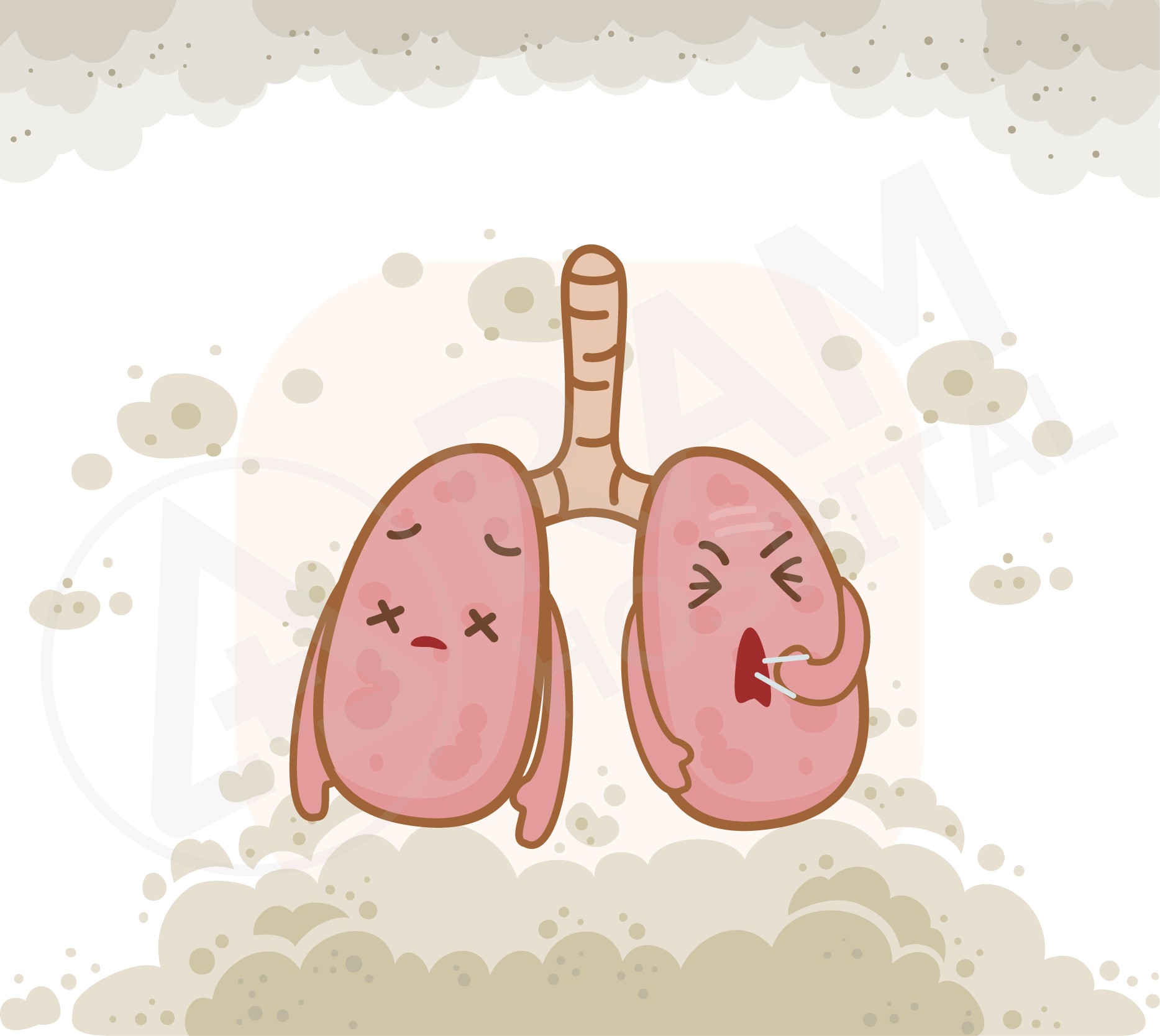 ฝุ่น pm2.5 มะเร็งปอด