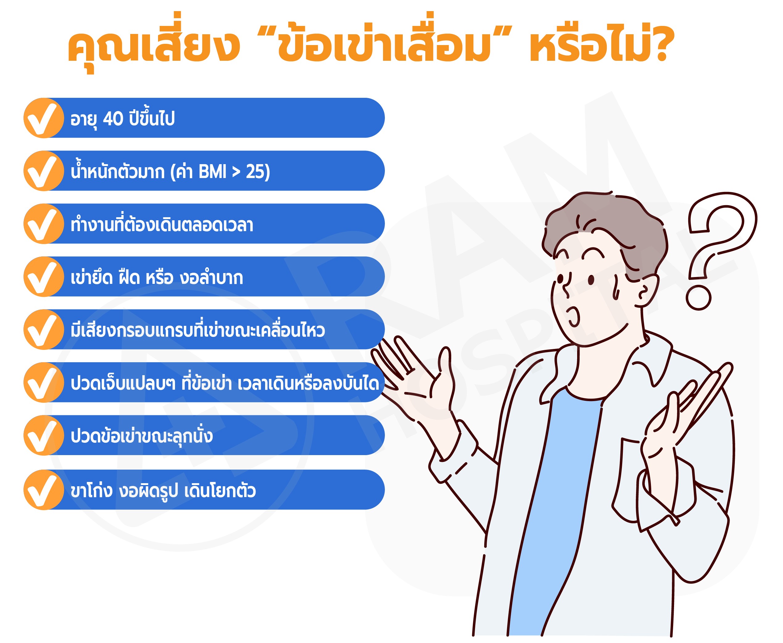 ข้อเข่าเสื่อม