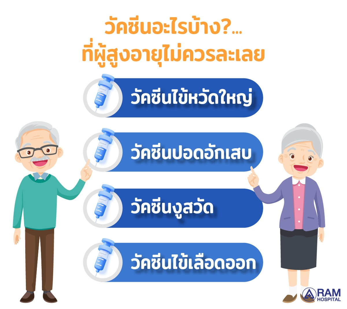 วัคซีน ผู้สูงอายุ